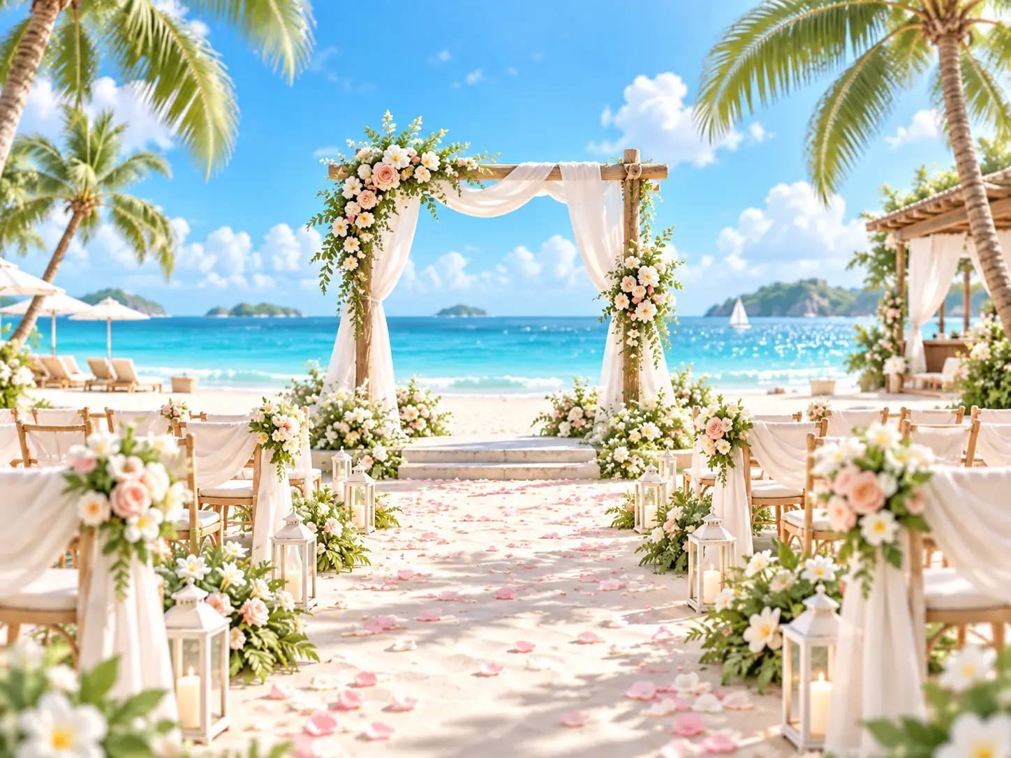 リゾート婚のイメージ